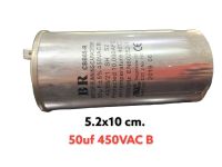 Capacitor แคปรัน คาปาซิเตอร์  50 uF BR Running +- 5% แค๊ปรัน 450VAC B