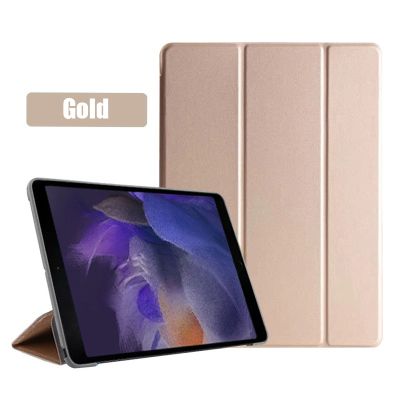 Casing Tablet พับสามทบสำหรับซัมซุงกาแล็กซีแท็บ A8 2021ฝาแท็บเล็ตสำหรับแท็ปซัมซุง A8 10.5 SM-X200 /Sm-X205ป้องกันกรอบแท็บเล็ตแท็บเล็ตป้องกัน