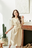 Twist Dress - Cream color | 08200