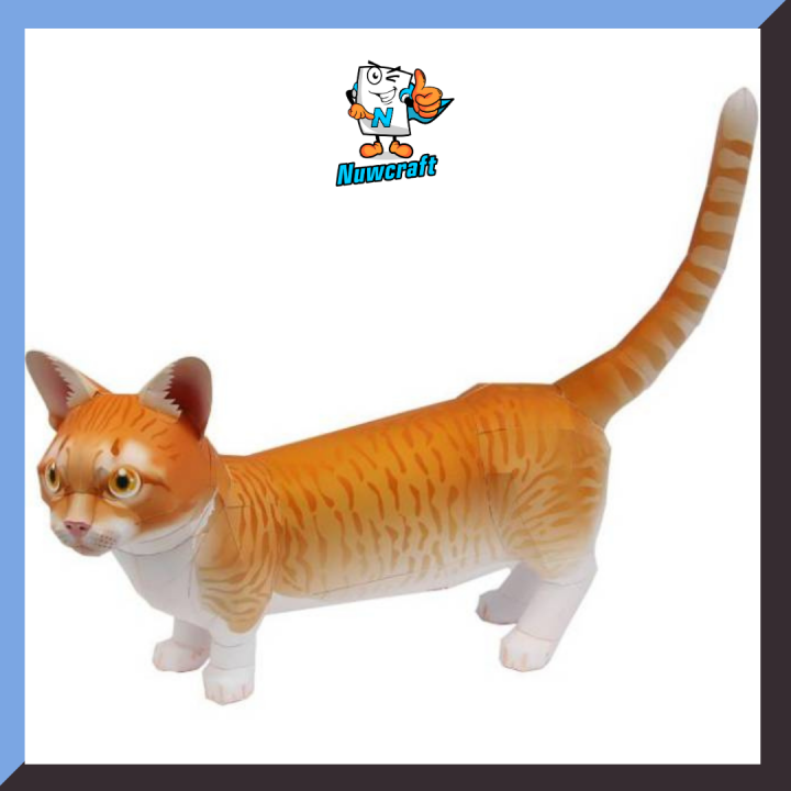 Munchkin Cat Papercraft Lazada Indonesia