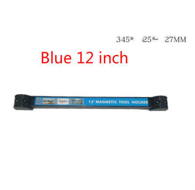 สีฟ้า12นิ้ว ALLSOME ชั้นวางของแม่เหล็กบาร์ชั้นเก็บของเครื่องมือแม่เหล็กที่แข็งแกร่งสำหรับโรงรถ Workshop เครื่องมือโลหะ