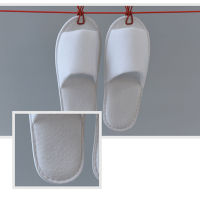 1Pair Colorful Cloth Non-slip Ho Slippers One Time Accessory