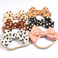 50Pcs 4.8" 12cm Baby Headbands Headwear Girls Bow Knot Hairband Head Band Infant Newborn Bows Toddlers