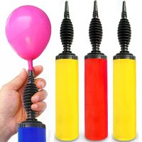 Balloon Pump for Foil Latex Balloons Hand-push Balloon Inflator Air Pumps Wedding Birthday Party Decoration Supplies Accessories