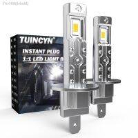 ❁▼☃ ivhefd 2pcs Lâmpadas Led para Carros Chips Lâmpada Luz Brilhante Lights 6500K 80W Branco DC12V