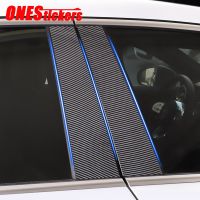 For Mercedes Benz A Class W177 V177 A180 A200 A220 A250 2019 2020 2021 Car Accessories Window B C Middle Pillar Strip Trim Cover