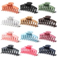 23 New 12 Pack Hair Claw Clips,4.33 Inches Nonslip Large Matte Hair Clamps For Long Hair，Hair Accessories For Women