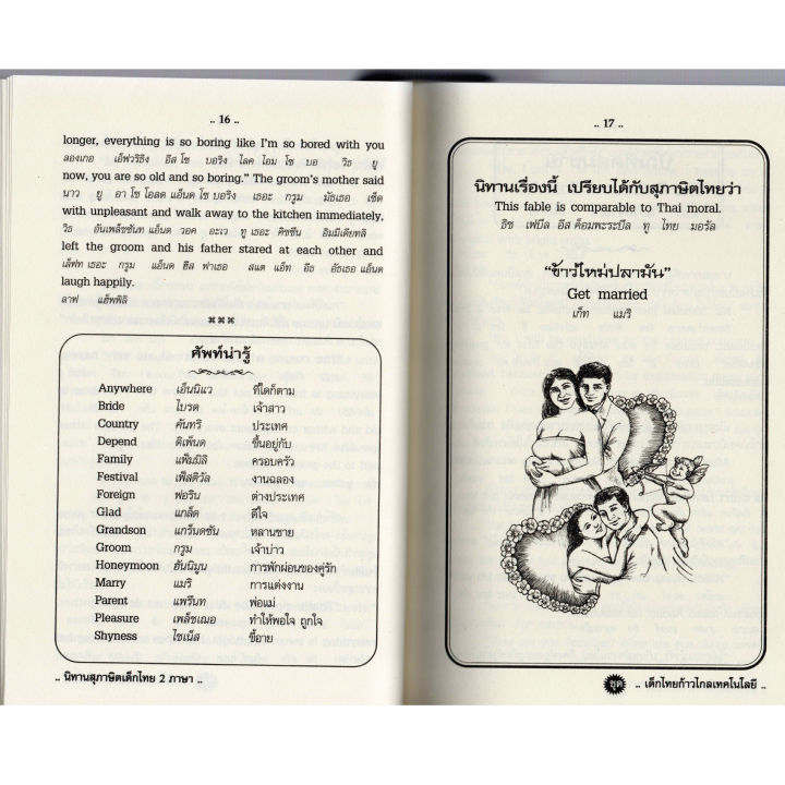 นิทานสุภาษิต-เด็กไทย2ภาษา-ชุดเด็กไทยก้าวไกลเทคโนโลยี80บ-5240