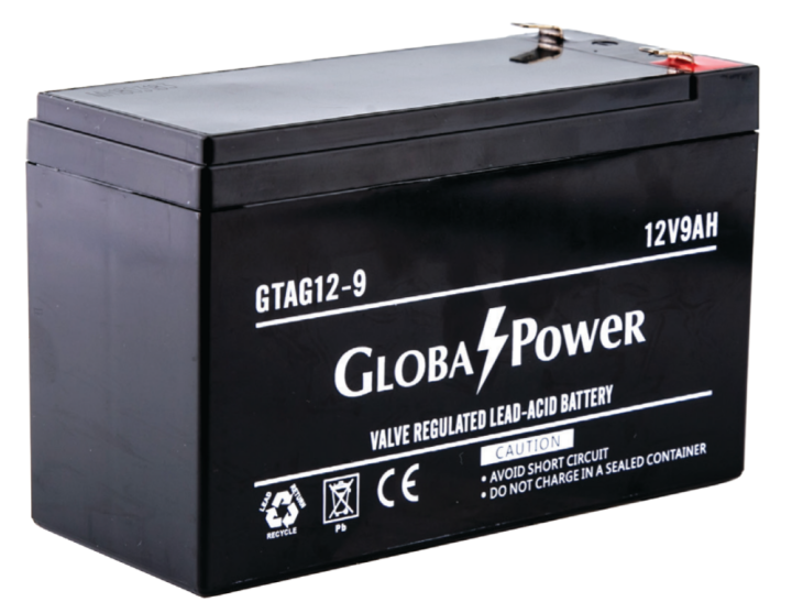 global-power-battery-gtag12-9-12v-9ah-แบตเตอรี่-agm-สำหรับ-ups-และใช้งานทั่วไป-ของแท้-ประกันศูนย์-2-ปี