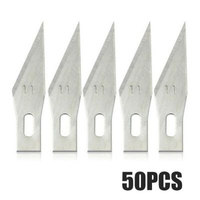 【YF】 50pcs Carving Blades For X-acto Exacto Tool SK5 Graver Mobile Phone Film Tools Rubber Stamp Hobby Style Multi Craft