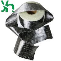 Cheap 12K 200g Grade I carbon fiber unidirectional building reinforcement cloth bridge reinforcement cloth free shipping