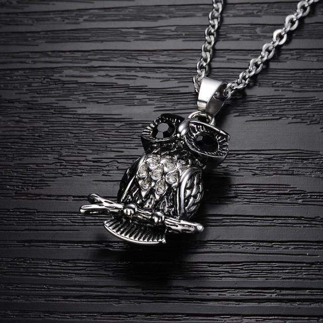 new-retro-animal-owl-branch-shape-pendant-necklace-men-39-s-necklace-sliding-owl-pendant-metal-necklace-accessories-party-jewelry