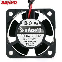 2022ใหม่ Original สำหรับ Sanyo 109P0412H602 4020 40X40X20มม. DC 12V 4ซม. 0.11A อินเวอร์เตอร์เซิร์ฟเวอร์พัดลมระบายความร้อน