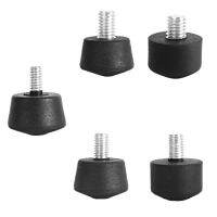 5 PCS Universal Anti-Slip Rubber Foot Pad Feet Spike for Tripod Monopod 1/4inch