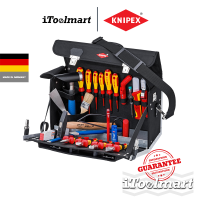 KNIPEX ชุดเครื่องมือช่างไฟฟ้า รุ่น 00 21 02 EL Classic Electricians Tool Kit with Case 23 ชิ้น