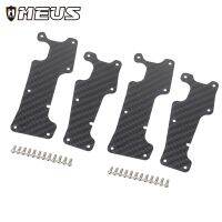 MEUS RC Car Carbon Fiber Front Rear Suspension Arm Covers Dust Proof for 1/8 SLEDGE