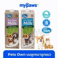 My Paws Pets Own (OF) - ผลิตภัณฑ์นมพร้อมดื่ม 1000 ML. นมพร้อมดื่มสำหรับลูกสุนัข นมพร้อมดื่มสำหรับลูกแมว จากประเทศออสเตรเลีย