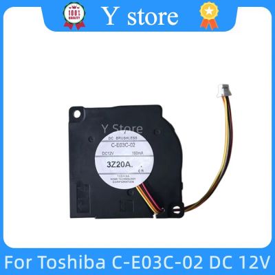 Y Store For Toshiba C-E03C-02 DC 12V 180mA Four Lines Wholesale Projector Fan Free Shipping
