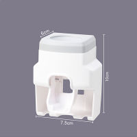 Creative Wall Mount Automatic Toothpaste Dispenser Bathroom Accessories Waterproof Lazy Toothpaste Squeezer Toothbrush Holder