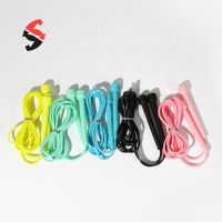 Customized Logo Gym Workout Fitness Exercise PVC Skipping Rope Jump Rope