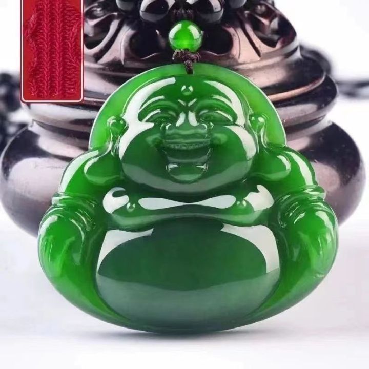 xinjiang-natural-hotan-jasper-buddha-pendant-female-spinach-green-jasper-buddha-male-maitreya-jade-pendant-with-certificate-h7tg