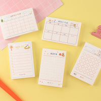 กระดาษโน๊ต วางแผนกับสัตว์ตัวจิ๋ว 100 แผ่น  Mini Animal Plan Notepad by mimisplan