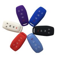 [More Suitable]5ปุ่มซิลิโคนรถ Remote Key Fob Shell สำหรับ Ford Fusion Mondeo Mustang F 150 Explorer Edge 2015 2016 2017 2018 Key