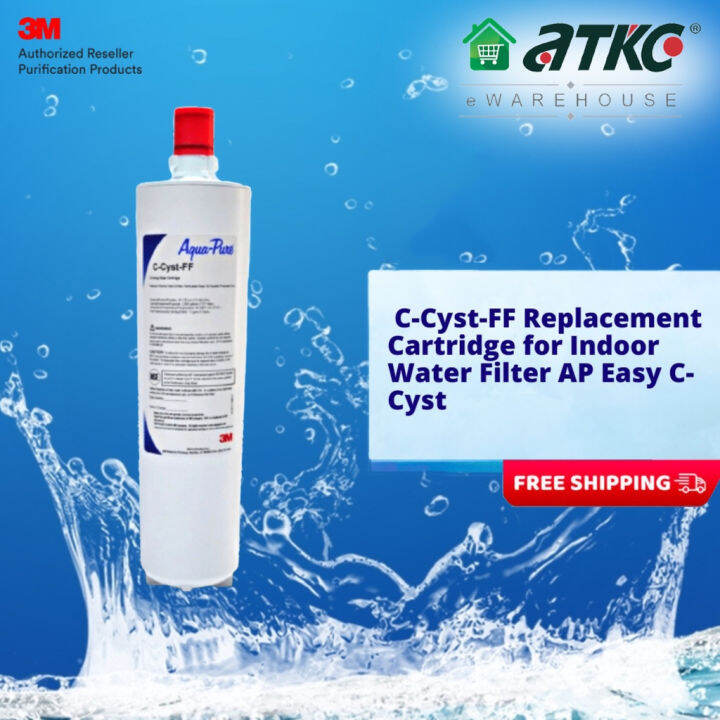 3M Water Filter 3M CCystFF Replacement Cartridge for Indoor Water