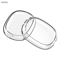 Dolity 2ชิ้น/เซ็ต Soft Anti-Scratch ฝาครอบโปร่งใสสำหรับ airpods MAX TPU Wireless shockproof หูฟังกรณีป้องกันแขน