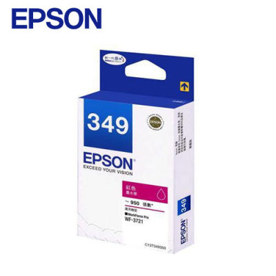 EPSON ตลับหมึกแท้ Cartridge T349390 magenta หมึก 349 สีชมพู