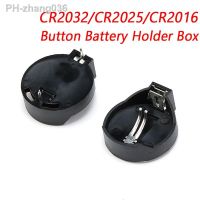 10PCS 3V CR2032 CR2025 CR2016 Coin Cell Battery Holder Case Black Coin Cell Button Socket Holder Case