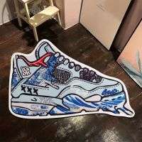 Sneaker Type Doormat Anti-skid Super Absorbent Bathroom Floor Mats Home Entrance Rugs Kitchen Living Room Carpet Outdoor Footpad