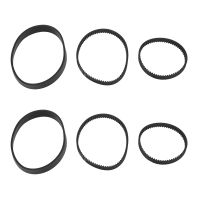 6PCS Replacement Vacuum Belt Set for ProHeat 2X Revolution Cleaner Models 1986,1964,2007,2007P