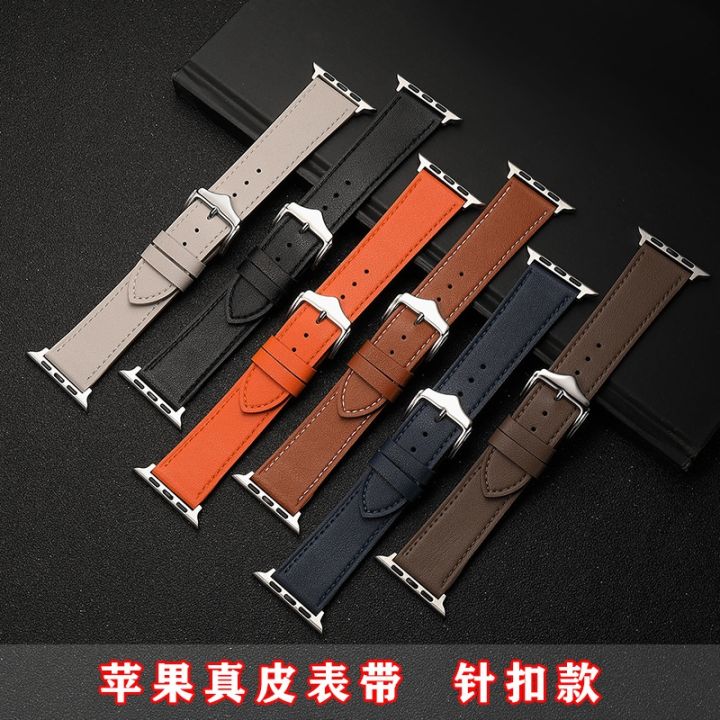 hot-sale-applicable-watch-strap-pin-buckle-applewatch-love-horse-shi-iwatch8-s7-6-5-4-genuine-leather