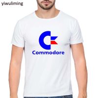 Men T-shirts 2023 Summer Commodore 64 Print T Shirt C64 SID Amiga Retro Cool Design Street Short Sleeve Top Tee Clothing