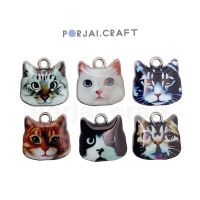 จี้แมว Cat face pendants 17mm