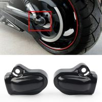 2Pcs Motorbike Axle Cover Wheel Shaft Cap Side Protector Guard For Harley V-Rod VRSC Muscle VRSCF VRSCDX VRSCAW 2002-2017