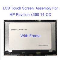 ดิจิไทเซอร์แอสเซมบลีสำหรับ HP พาวิลเลียนหน้าจอสัมผัส LCD 14.0 X360 14-CD 14T-CD000 14M-CD0001DX L18192-001 30Pin แสดงผล Fhd1920x1080