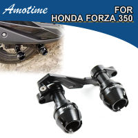 สำหรับ Honda FORZA 350 FORZA350 Crash Pad ท่อไอเสีย Protector ปรับท่อไอเสีย Sliders ป้องกัน Falling