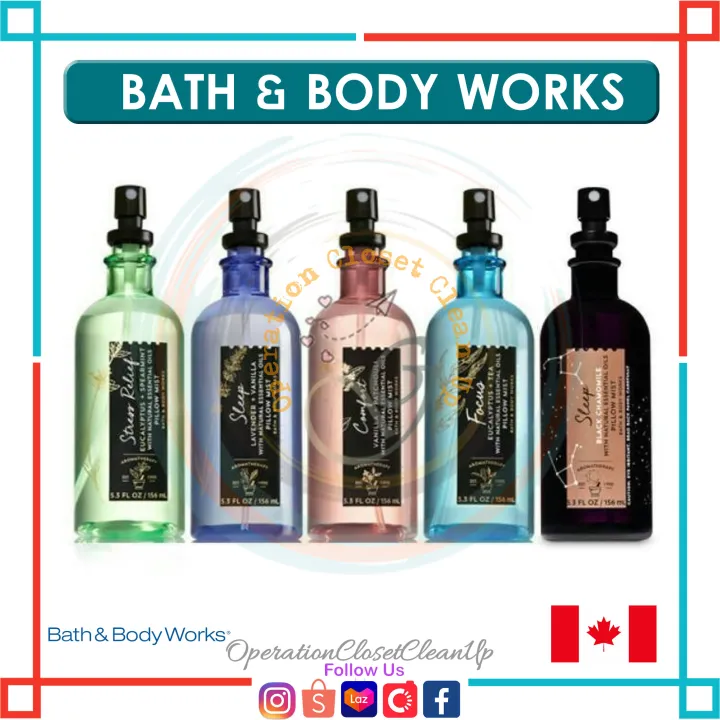 🇨🇦 Bath & Body Works Pillow + Body Mist, 156mL Lazada PH