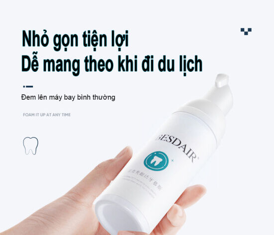 Hcmbesdair bọt tẩy trắng răng làm sạch răng khử mùi hôi miệng mousse teeth - ảnh sản phẩm 3