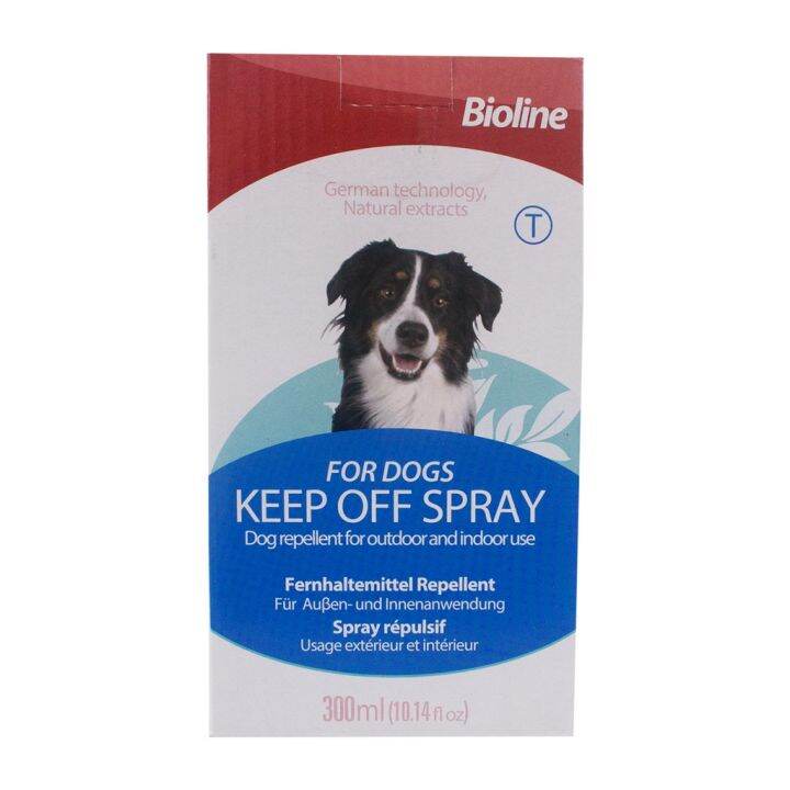 (Original) Bioline Keep off Spray for Dogs 300ml Lazada PH