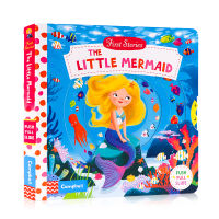 200-100 English original genuine Little Mermaid childrens Enlightenment flip mechanism operation activity game book first stories series fairy tale Chapter 6 set