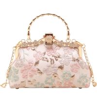 Hot selling Original retro Chinese style cheongsam bag Hanfu temperament 2023 summer new trendy womens all-match one-shoulder portable messenger