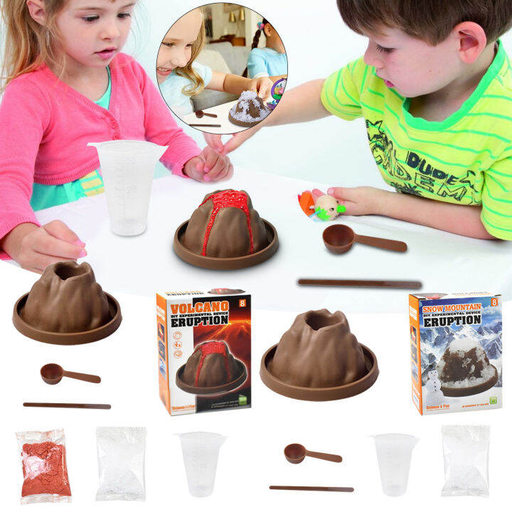 Volcano Science Kit For Kids Ages 4 6 8 12 Toys Science Experiments ...