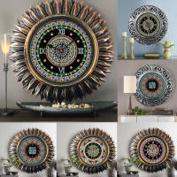 DIY Diamond Painting Antique Clock Sun flower Special Shape Resin Rhinestone Mosaic Wall Art Picture Kit Home Decor