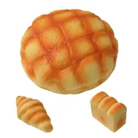 Bread Stress Toy Squeeze Toy Bread Shape Simulation Sensory Fidget Toys Comfortable And Safe Funny Bread Squeeze Toy For Halloween And Christmas handy