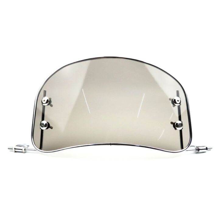 Upgraded Motorbike Windshields Universal Windscreen Easy Installs For ...