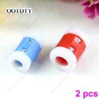 OOTDTY 2Pcs Plastic Pride Row Counter 2 Sizes Knit Knitting Needles dorp shipping Knitting  Crochet