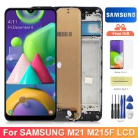 100 Tested M215 Display Screen for For Samsung Galaxy M21 M215 M215F M215F/DS Lcd Display Touch Screen Digitizer With Frame